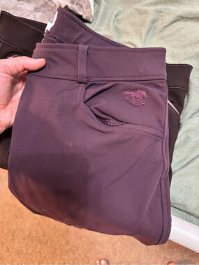 Hadley Purple Trousers Waist 32L
